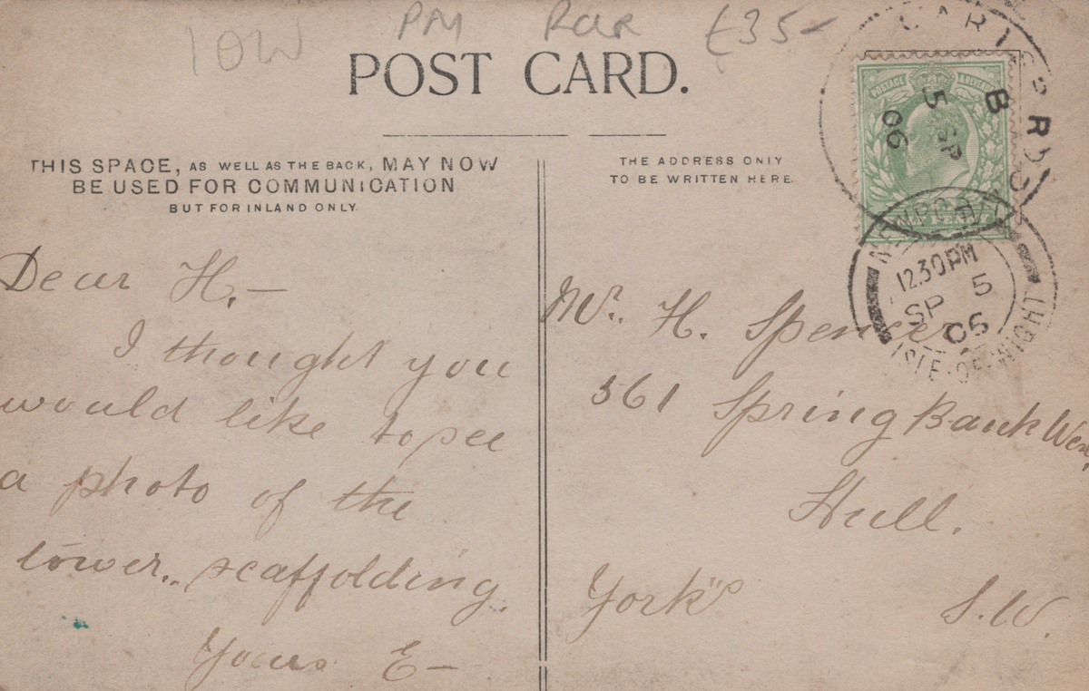 A collection of approximately 245 postcards, all British and collected for their postal history - Image 13 of 14