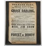 THEATRE ROYAL, BRIGHTON. An early Victorian playbill for Theatre Royal, Brighton, dated February 7