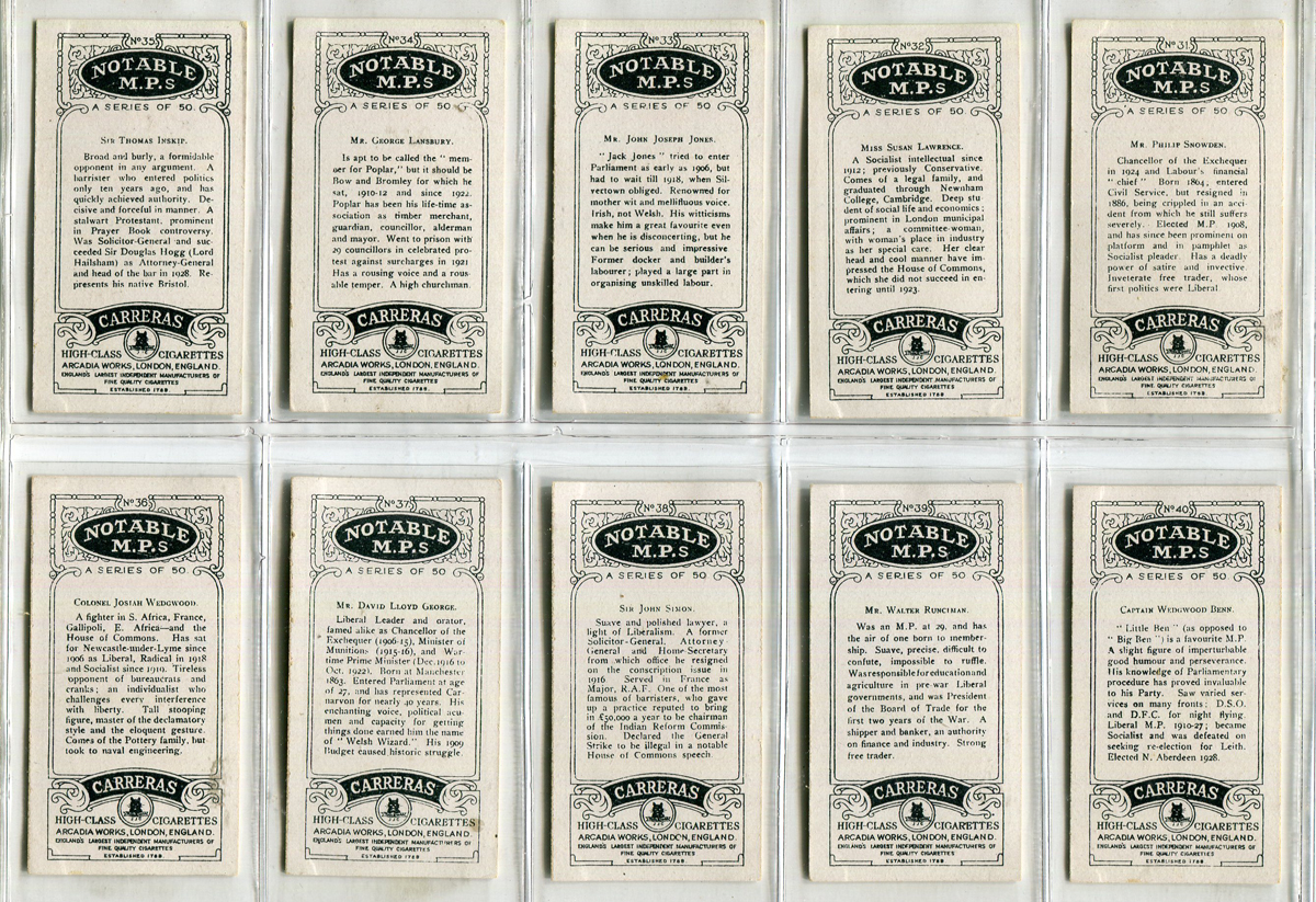 A collection of cigarette and trade cards in twenty-three albums, including a set of 50 Carreras ' - Image 19 of 29