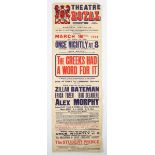 THEATRE ROYAL, BRIGHTON. An Edward VIII playbill for Theatre Royal, Brighton, dated March 16th