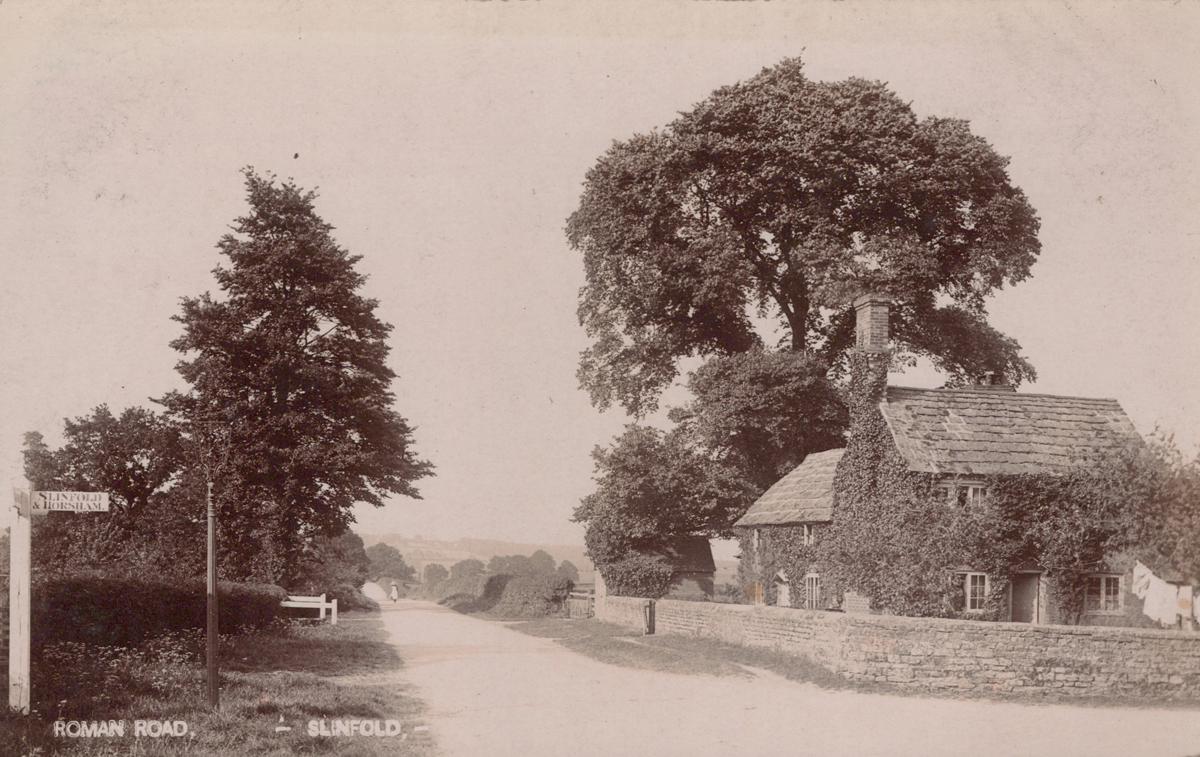 A collection of 45 postcards of Slinfold, West Sussex, including photographic postcards titled ' - Image 7 of 14