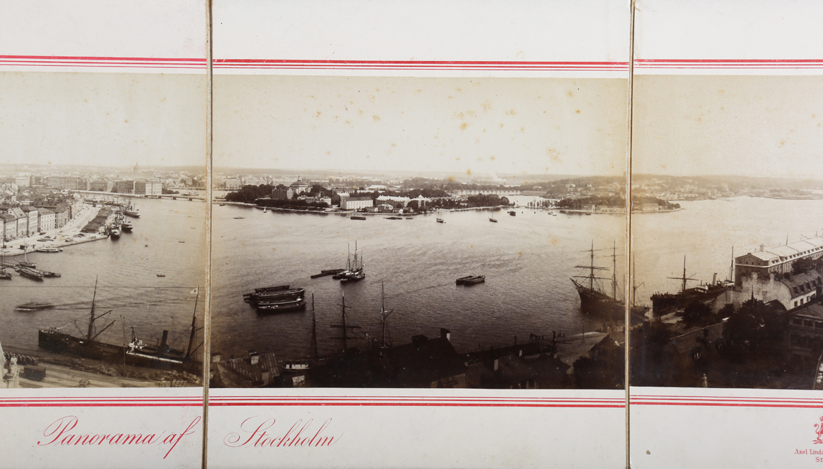 EPHEMERA. A collection of various ephemera, including a folding albumen-print photograph titled 'A - Image 8 of 11