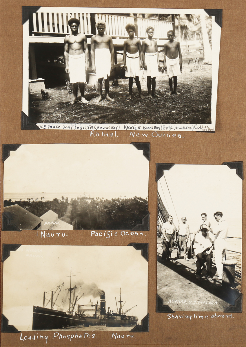 PHOTOGRAPHS. An album containing 16 postcards and approximately 189 photographs mainly of - Image 5 of 5