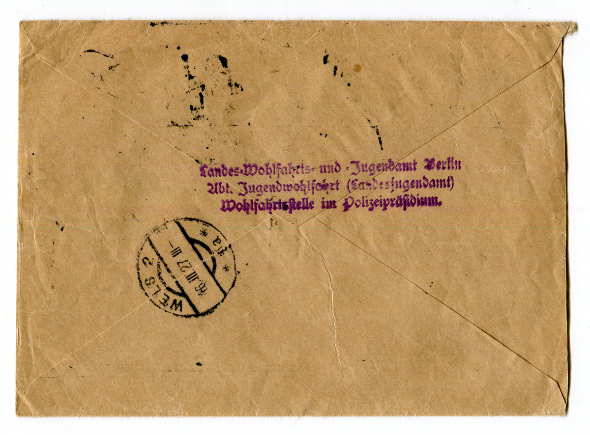 A collection of Germany stamps and postal history in two albums and on album leaves, with 'POL' - Image 6 of 10