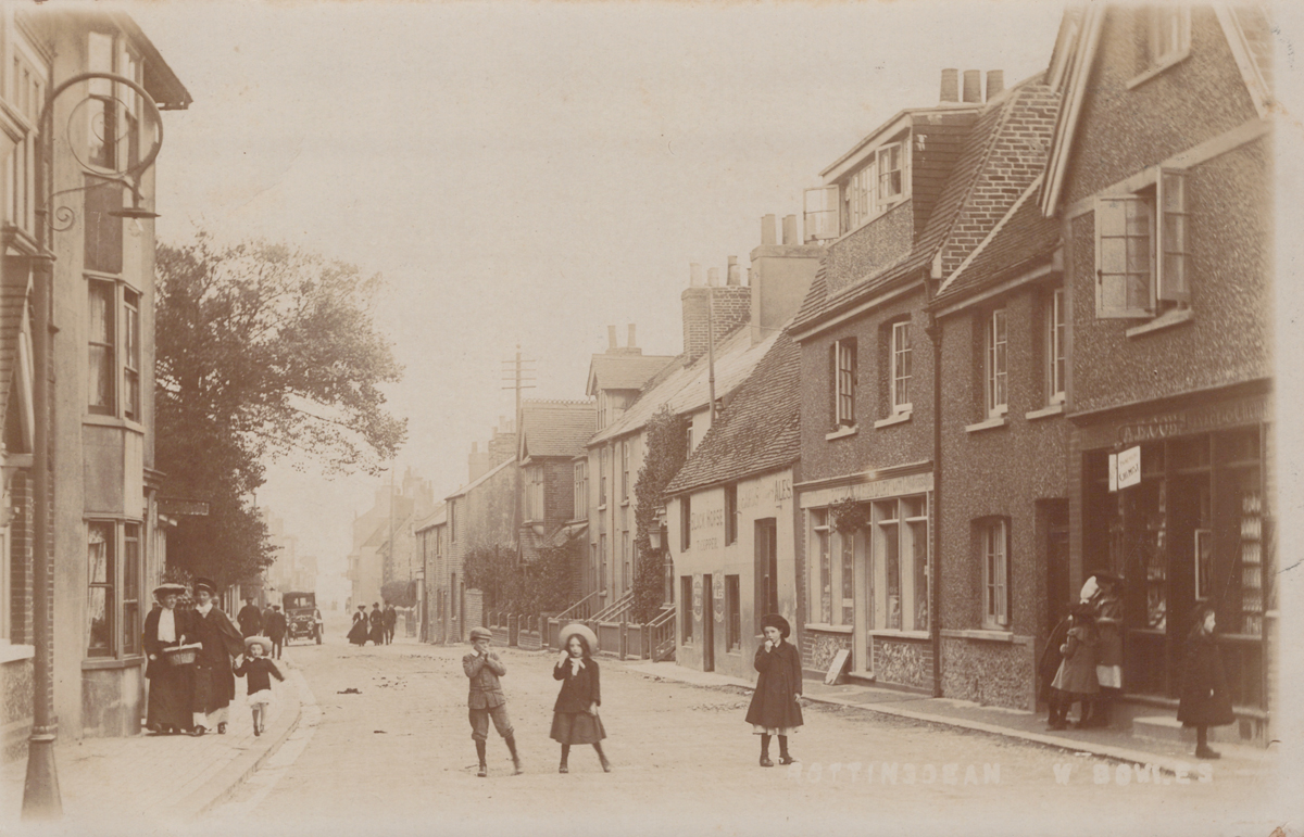 A collection of approximately 56 postcards of Rottingdean, East Sussex, including photographic - Image 14 of 17