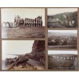 PHOTOGRAPHS. An album containing approximately 158 albumen-print photographs of British and
