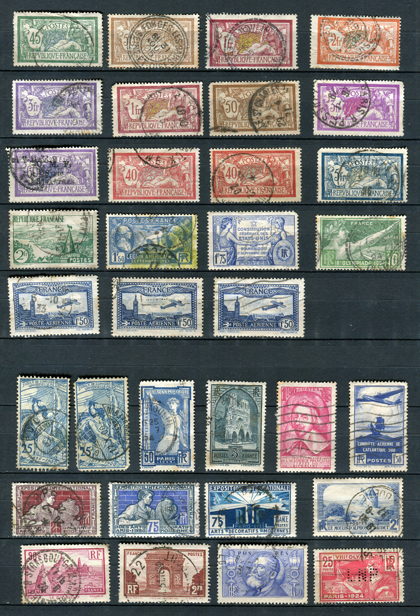 Twelve stock books containing foreign stamps, mint and used, with Belgium, France and Italy (2 - Image 6 of 7