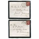 A Lincoln album of world stamps plus loose covers, postcards and 1d reds.Buyer’s Premium 29.4% (