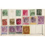 A collection of world stamps in three albums and loose.Buyer’s Premium 29.4% (including VAT @ 20%)