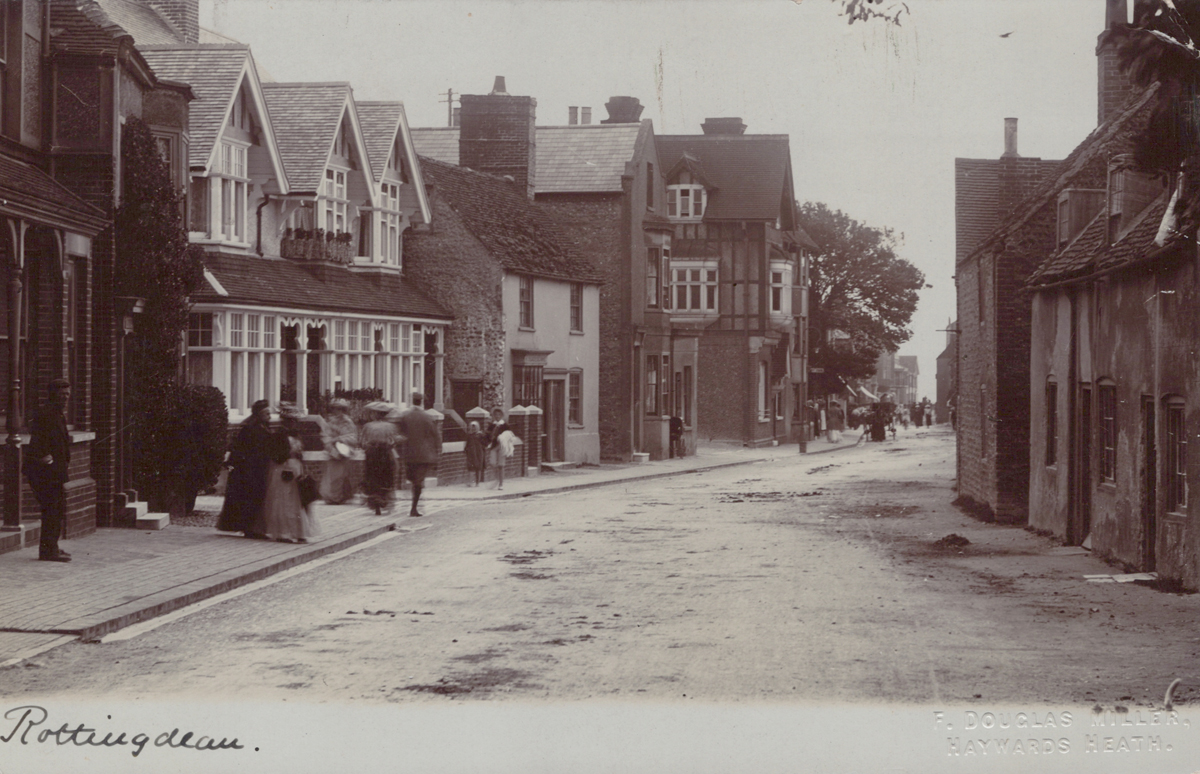 A collection of approximately 56 postcards of Rottingdean, East Sussex, including photographic - Image 6 of 17