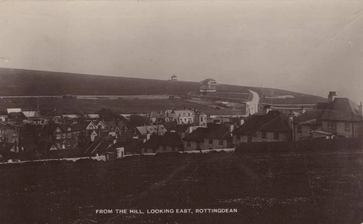 A collection of approximately 56 postcards of Rottingdean, East Sussex, including photographic - Image 2 of 17