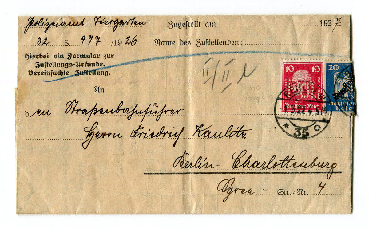 A collection of Germany stamps and postal history in two albums and on album leaves, with 'POL'