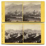 PHOTOGRAPHS. A collection of 56 stereoscopic viewing cards of mainly British topographical views,