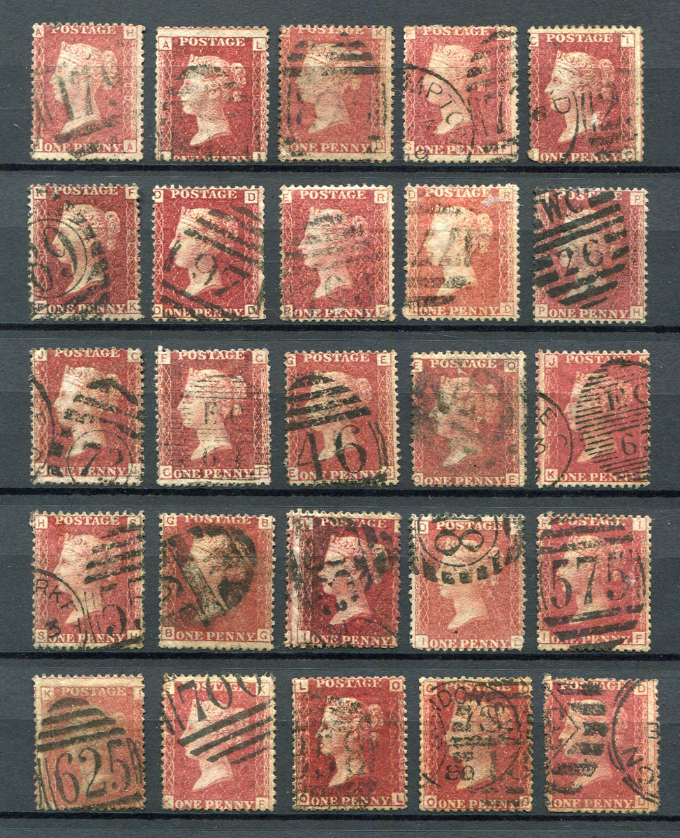 A collection of Great Britain 1864-79 1d red plates 71-224 used (150 stamps).Buyer’s Premium 29. - Image 2 of 3