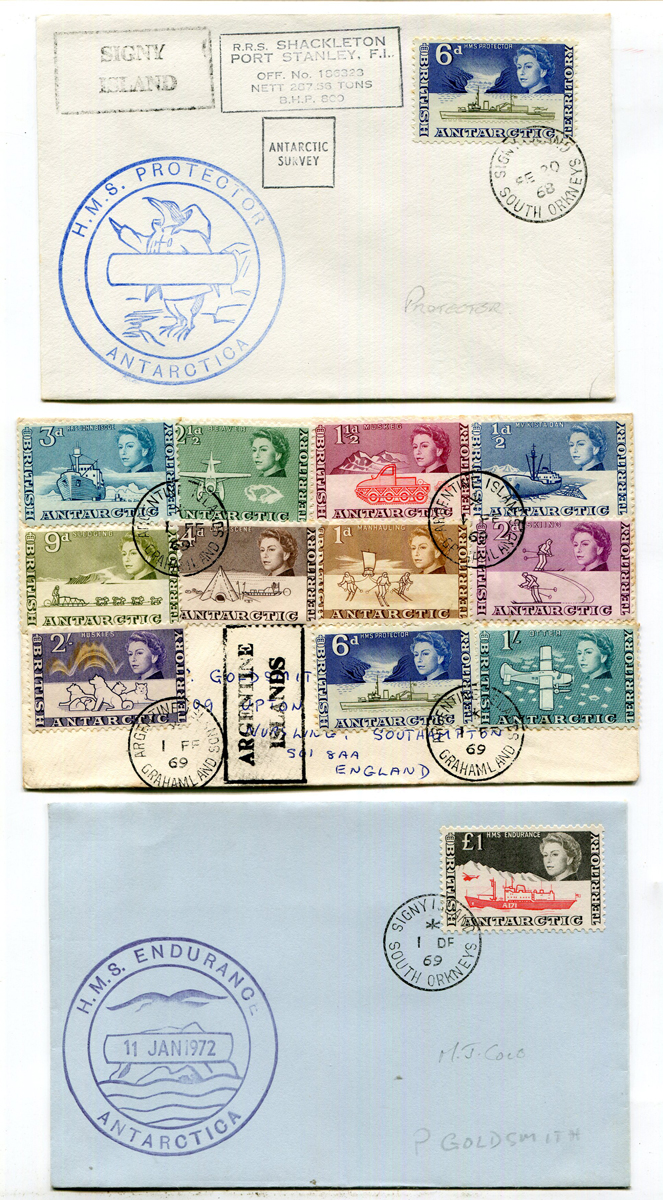 Two albums containing Falkland Islands dependencies British Antarctic Territory covers, from 1946- - Image 3 of 3