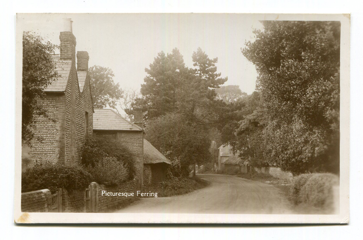 A collection of approximately 78 postcards of West Sussex, including photographic postcards