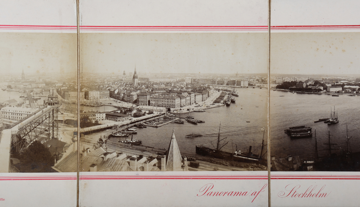 EPHEMERA. A collection of various ephemera, including a folding albumen-print photograph titled 'A - Image 9 of 11