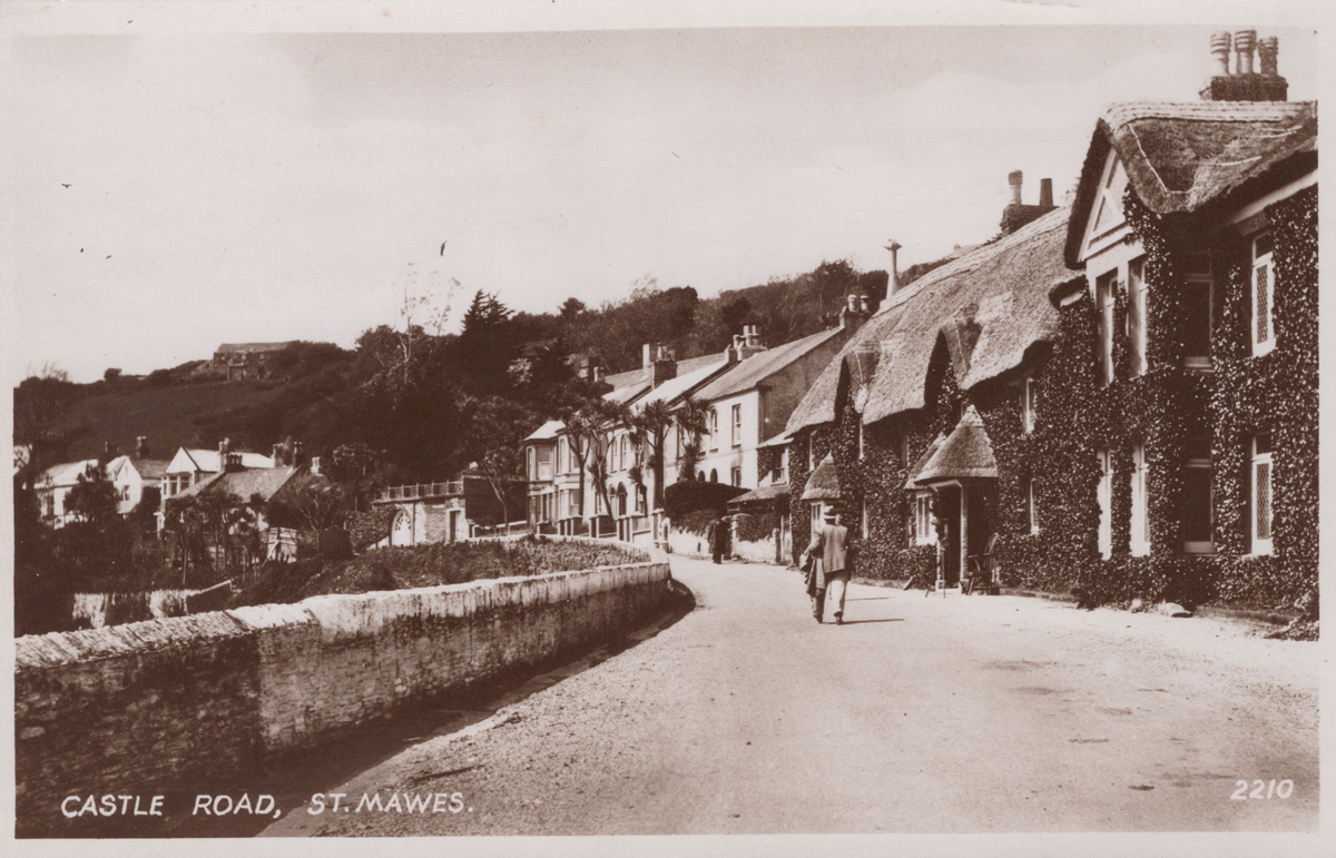 A collection of approximately 51 postcards of Cornwall, including photographic postcards titled ' - Image 5 of 8