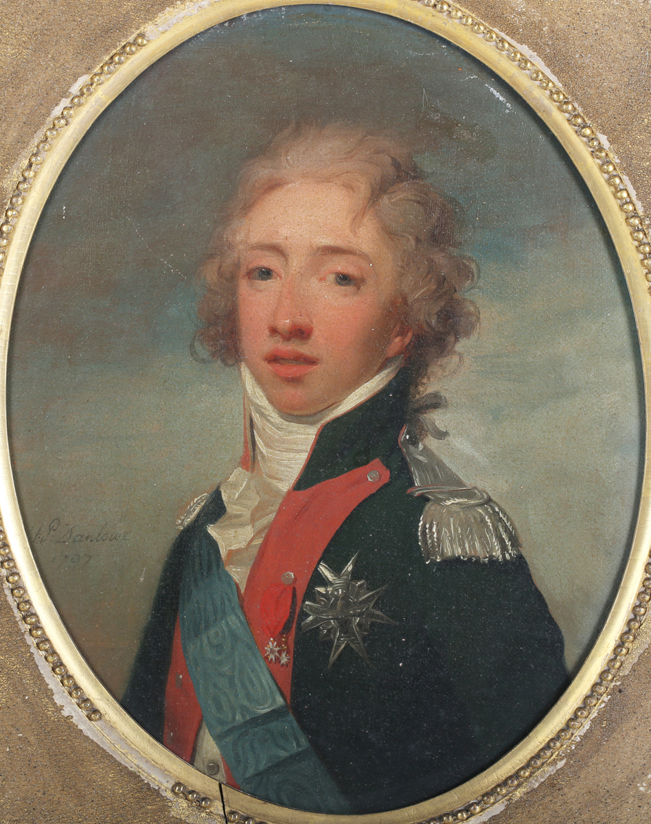 Henri-Pierre Danloux - Louis Antoine de Bourbon, duc d'Angoulême (1775-1844) and Charles Ferdinand - Image 33 of 33