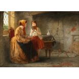 John Haynes-Williams - 'The Forgotten Word', 19th century oil on mill board, signed recto, titled