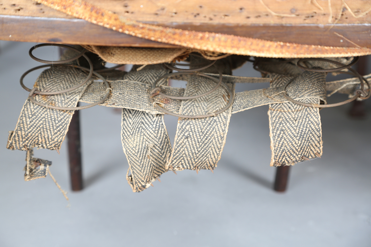 A set of six Edwardian Art Nouveau mahogany chairs by James Shoolbred & Co, comprising two carvers - Image 15 of 20