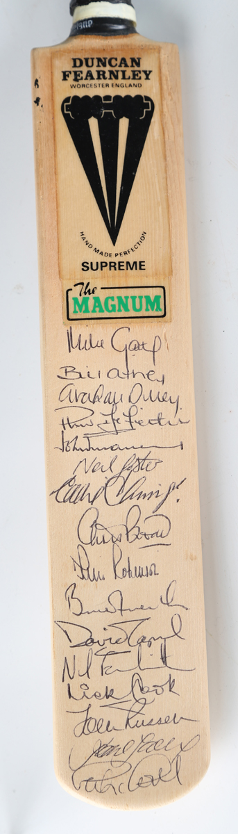 An Australian Cricket Board Centenary Test Dinner menu, dated 14th March 1977, signed by - Image 13 of 13