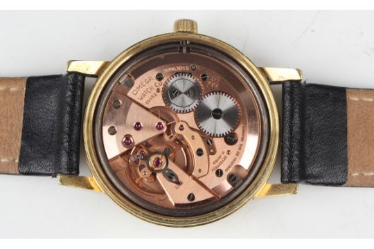 An Omega gilt metal fronted and steel backed gentleman's wristwatch, circa 1970, the signed 601 - Image 19 of 20