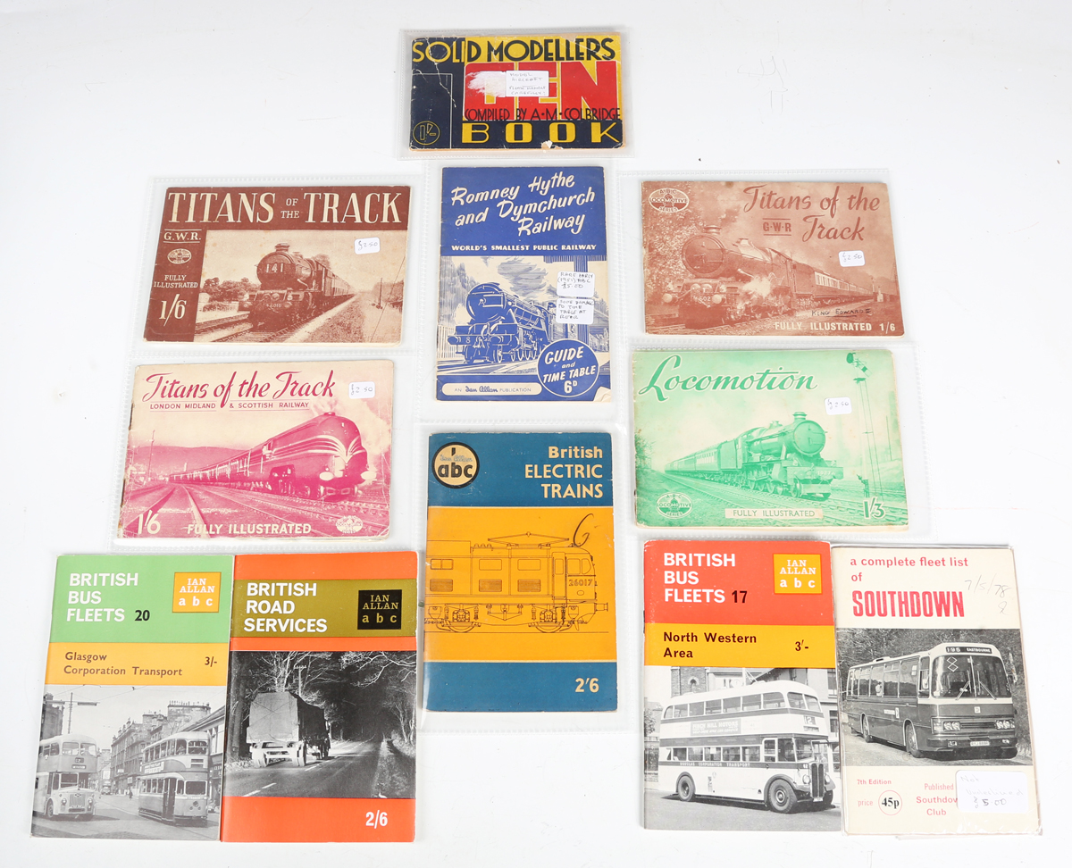 A collection of ABC bus, coach and locomotive spotters' books, together with a collection of Corgi - Image 5 of 7