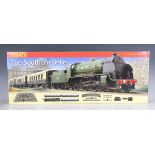 A Hornby gauge OO R.1118 The Southern Belle train set with track mat and certificate, together