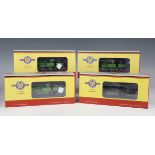 Three Oxford Rail gauge OO OR76AR003 4-4-2 tank locomotives 488, Southern green, all boxed (one in