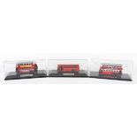 Three Resin Specialist 1:76 scale model buses, comprising RS-76650 AEC Renown double deck LT641