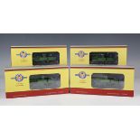 Four Oxford Rail gauge OO OR76AR005 4-4-2 tank locomotives, East Kent Railways green, all boxed with