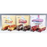 A collection of Corgi The Original Omnibus and Corgi Classics model buses and coaches, various