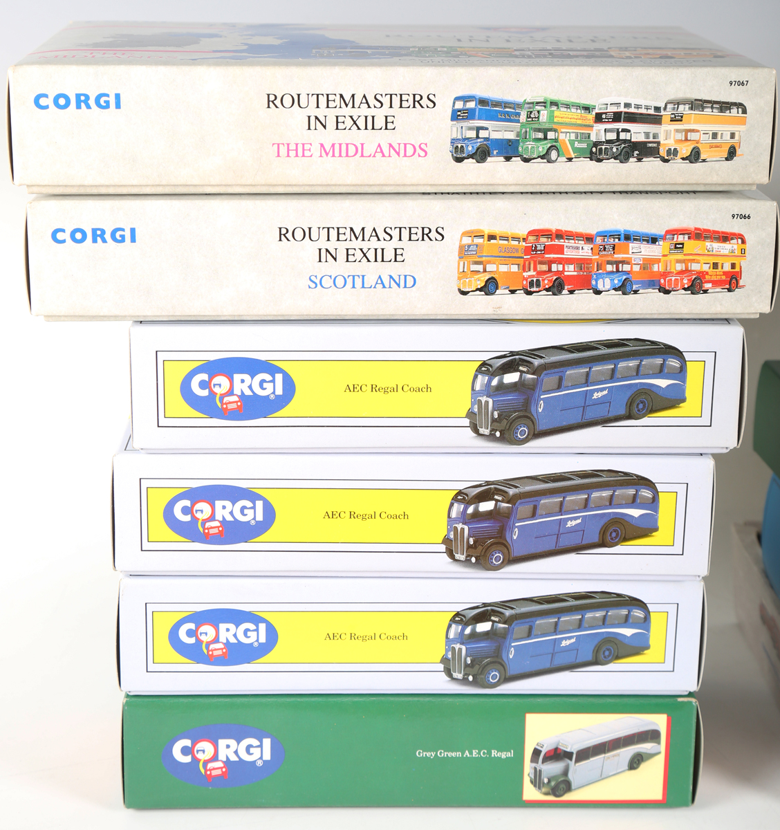 A collection of Corgi buses and coaches, including double packs, all boxed.Buyer’s Premium 29.4% ( - Image 4 of 5