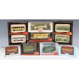 A good collection of Gilbow Exclusive First Edition model buses and coaches, various liveries