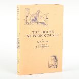 MILNE, A.A. The House at Pooh Corner. London: Methuen & Co. Ltd., 1928. First edition, first