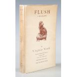 WOOLF, Virginia. Flush. London: Hogarth Press, 1933. First edition, large paper copy, 8vo (214 x