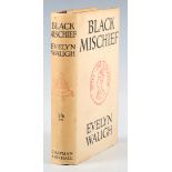 WAUGH, Evelyn. Black Mischief. London: Chapman and Hall, October 1932. First edition, 8vo (186 x
