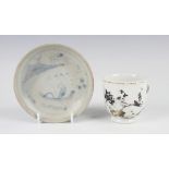 Two pieces of Chinese cargo porcelain, comprising a Vung Tao cargo blue and white provincial