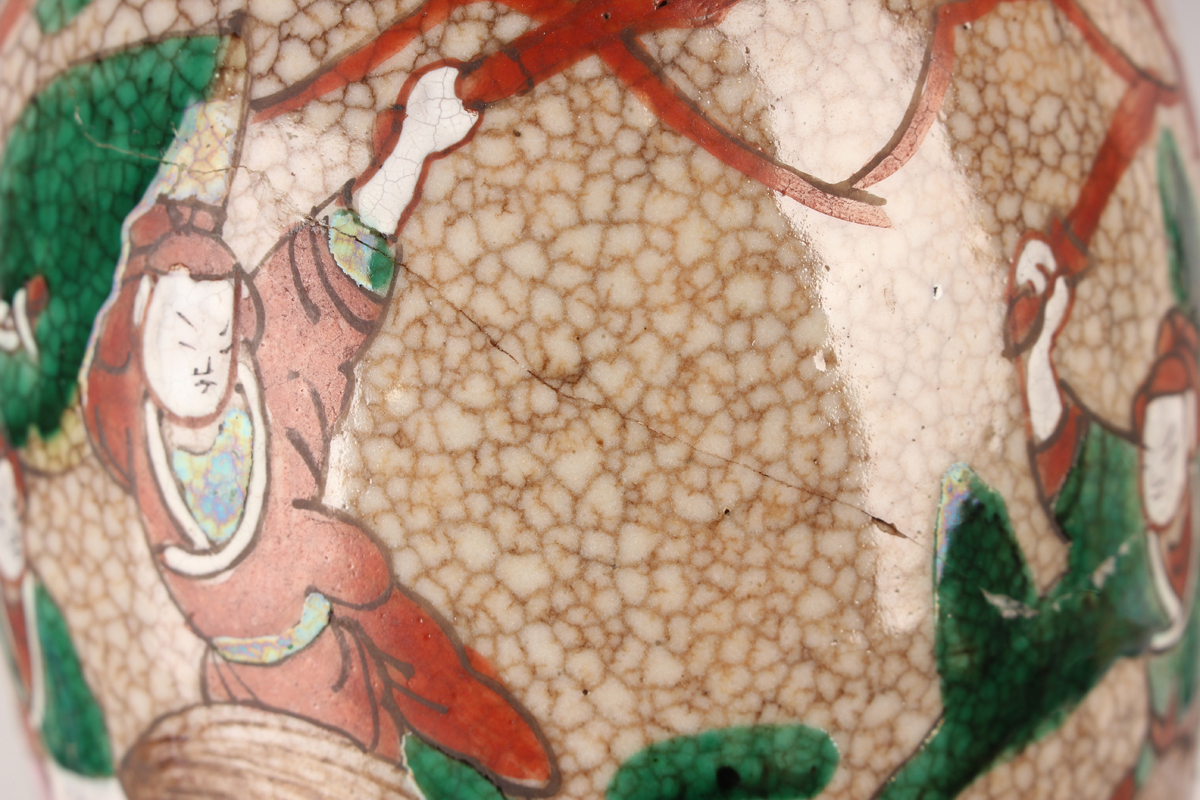 A Chinese famille rose millefleurs porcelain bowl, mark of Qianlong but Republic period, of flared - Image 6 of 37
