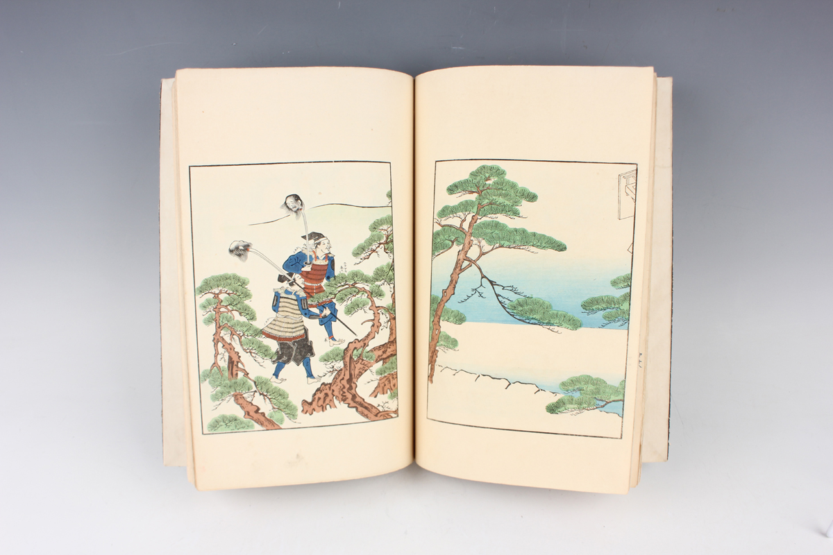 A collection of assorted Japanese prints, 20th century, including various Hiroshige Tokaido road - Image 18 of 40