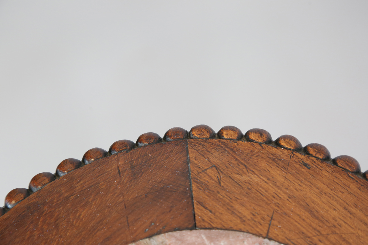 A pair of Chinese hardwood jardinière stands, late Qing dynasty, each circular top inset with a - Image 32 of 33