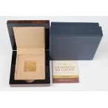 A Royal Mint Monarchs of Europe Leopold II twenty francs, cased with certificates.Buyer’s Premium