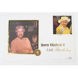 An Elizabeth II Bailiwick of Guernsey gold twenty-five pounds first day coin cover 2001