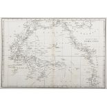 Cooper, after Arrowsmith - 'Chart of the Pacific Ocean', engraving, published by Longman, Hurst,