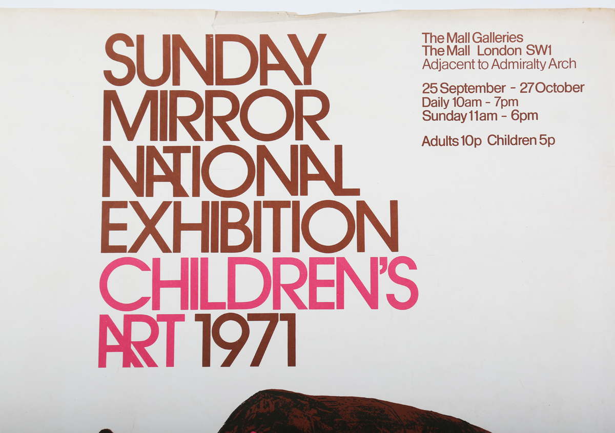 Sunday Mirror (publisher) - 'Sunday Mirror National Exhibition Children's Art 1971' (Art - Image 7 of 7