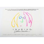 Warner Bros Inc (publisher) - 'Imagine, John Lennon' (Quad Movie Poster), offset lithograph,