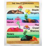 Milton Glaser - 'Muriel Cigars Presents, The Tipalet Experience, The Staple Singers, Procol Harum,