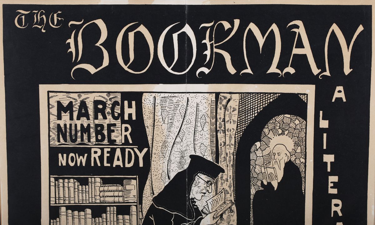 George Frederick Scotson-Clark - 'The Bookman, March Number', 19th century lithograph, published - Image 5 of 5
