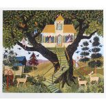 Anna Pugh - 'A Good Book' and 'Hup A', a pair limited edition giclée colour prints, both signed